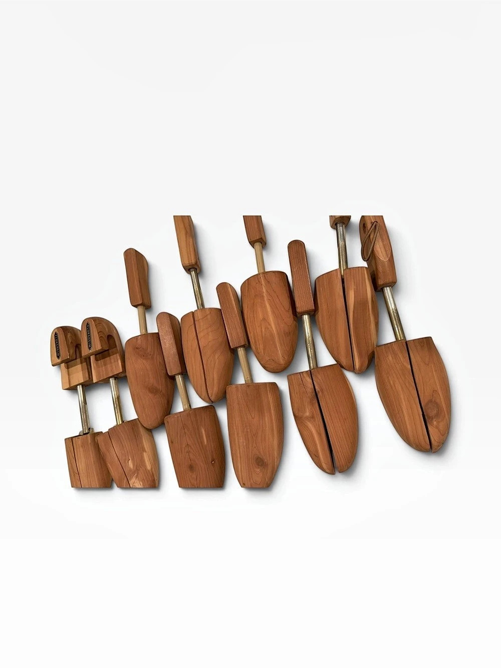 Florsheim Wooden Shoe Trees Set Brown